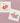 Ma Cherie and Love Ticket - Valentine's 2pk Swedish Dish Cloth