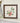 Watercolor Holly Branch - Framed Sign
