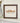 Gingerbread Houses w/ City, State - Custom Framed Sign