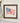Watercolor American Flag - Framed Sign