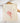 Candy Cane  with a Bow - Customizable Cotton Cinch Bag