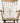 Tulip Easter Cross - Square Canvas Pillow