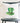 Leprechaun Hat with Shamrock - St. Patrick's Day Square Canvas Pillow