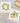 Lemon Wreath and Trio - 2pk Swedish Dish Cloth