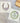 Floral Horseshoe, Bless Home Clover  - 2pk Swedish Dish Cloth
