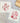 Cherry Blossom Branch, Scattered Hearts  - 2pk Swedish Dish Cloth