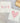 Stencil Love, Striped Heart  - 2pk Swedish Dish Cloth