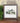 Misty Green Mountains - Framed Sign
