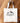 Mountain Silhouette w/ City, State - Custom Canvas Tote Bag