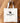 Bear Silhouette w/ City, State - Custom Canvas Tote Bag