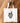 Snake Silhouette - Custom Canvas Tote Bag