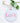 Porcelain Ornament - Love Stencil Valentine's Ornament | Host Gift Tag Gloss Finish